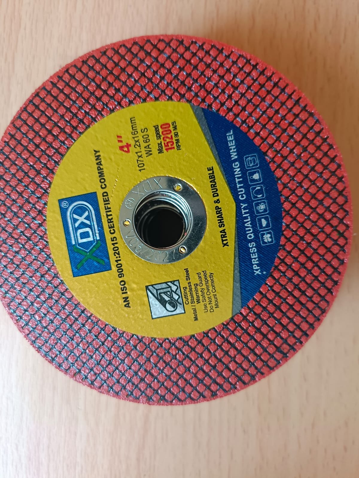 4" XDS ms cutting wheels